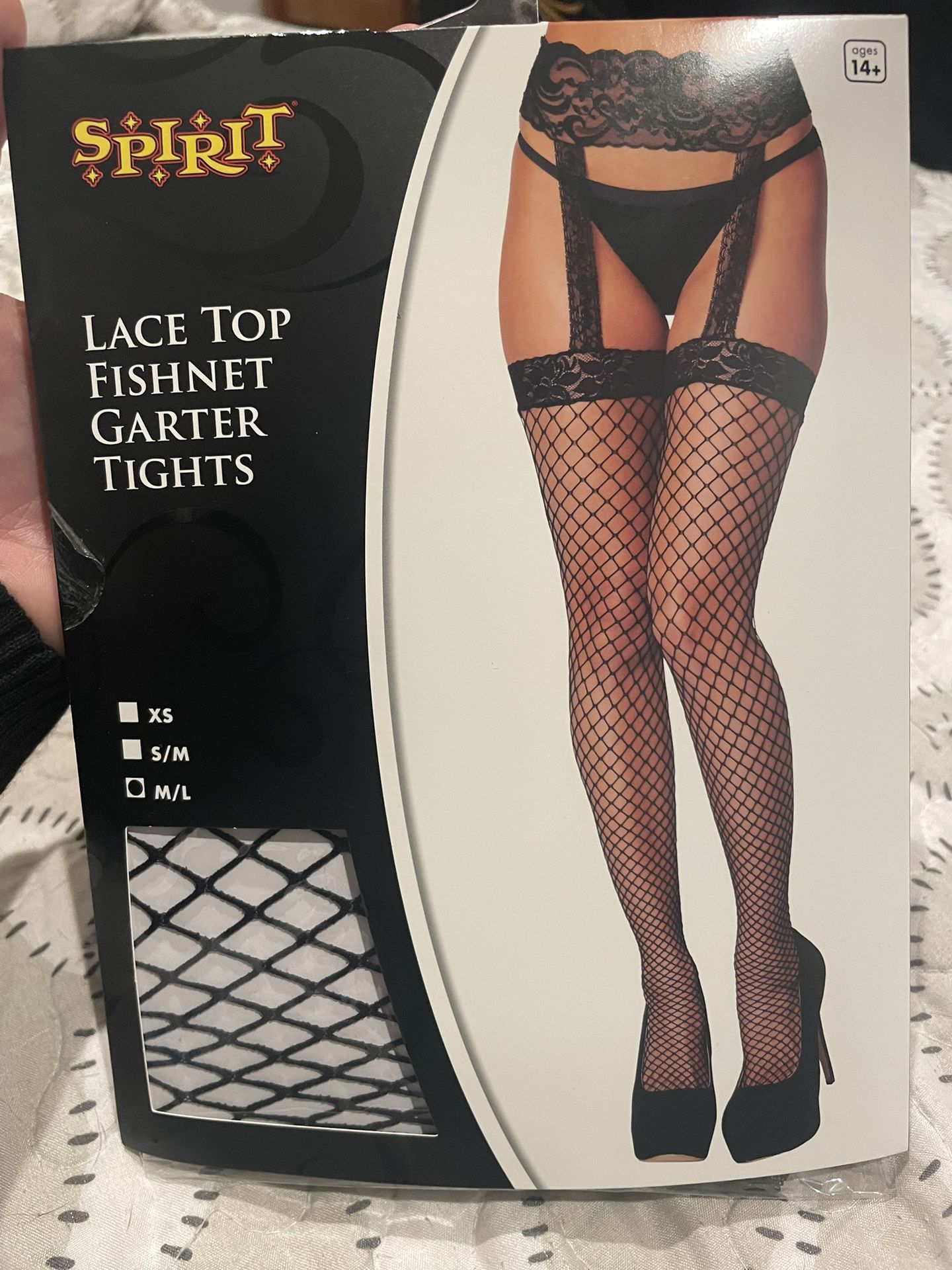 Sexy Garter Fishnets