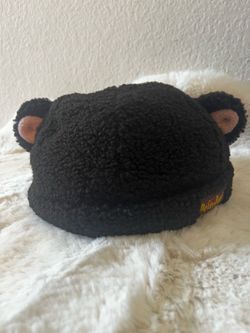 Tokyo Disneyland Peter Pan Lost Boys Fluffy Hat - Skunk 🦨 *BRAND NEW*