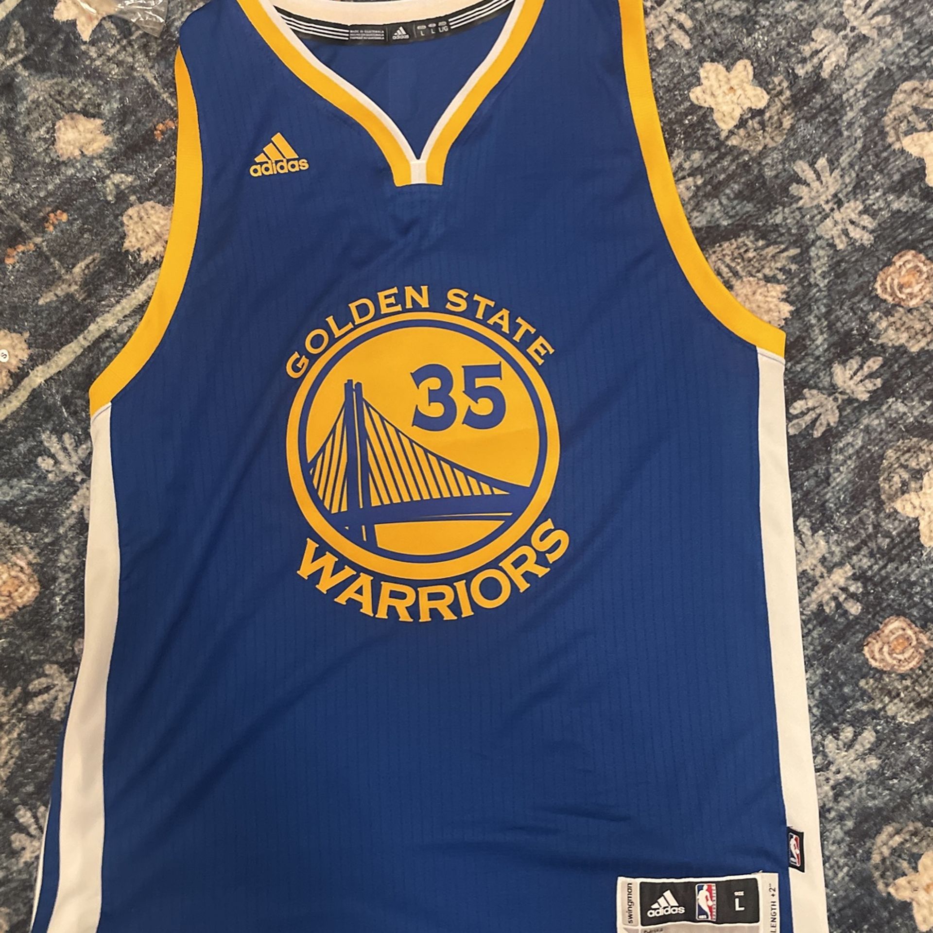Kevin Durant GSW Jersey Adidas