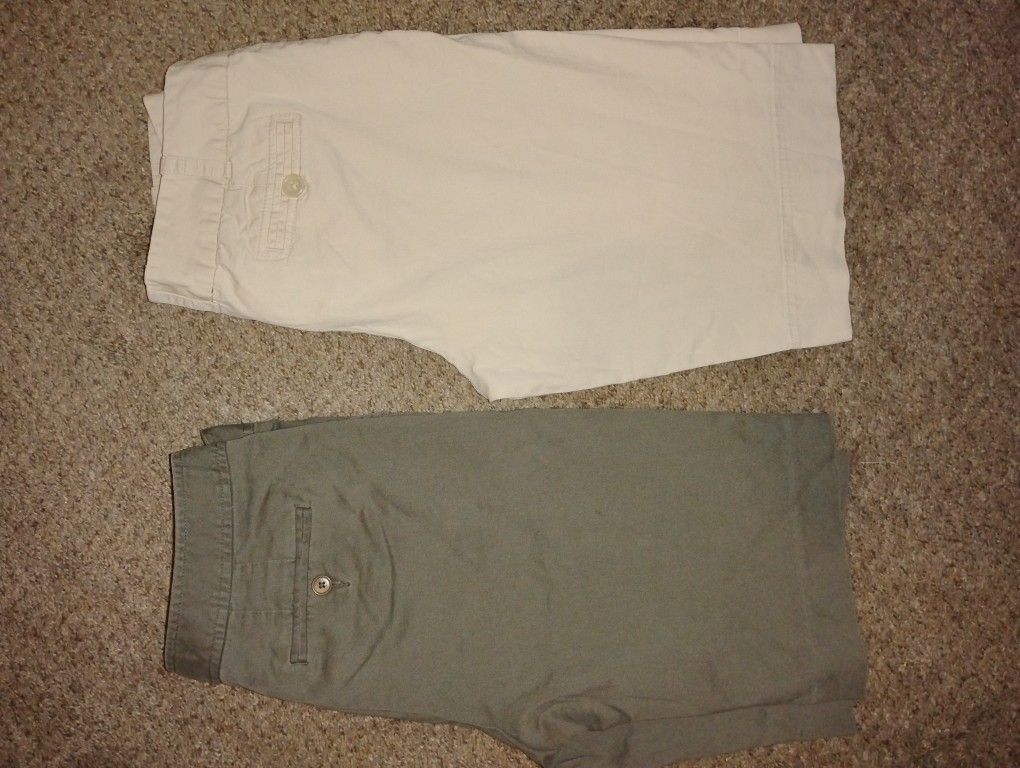 Two Pairs Of Khakis