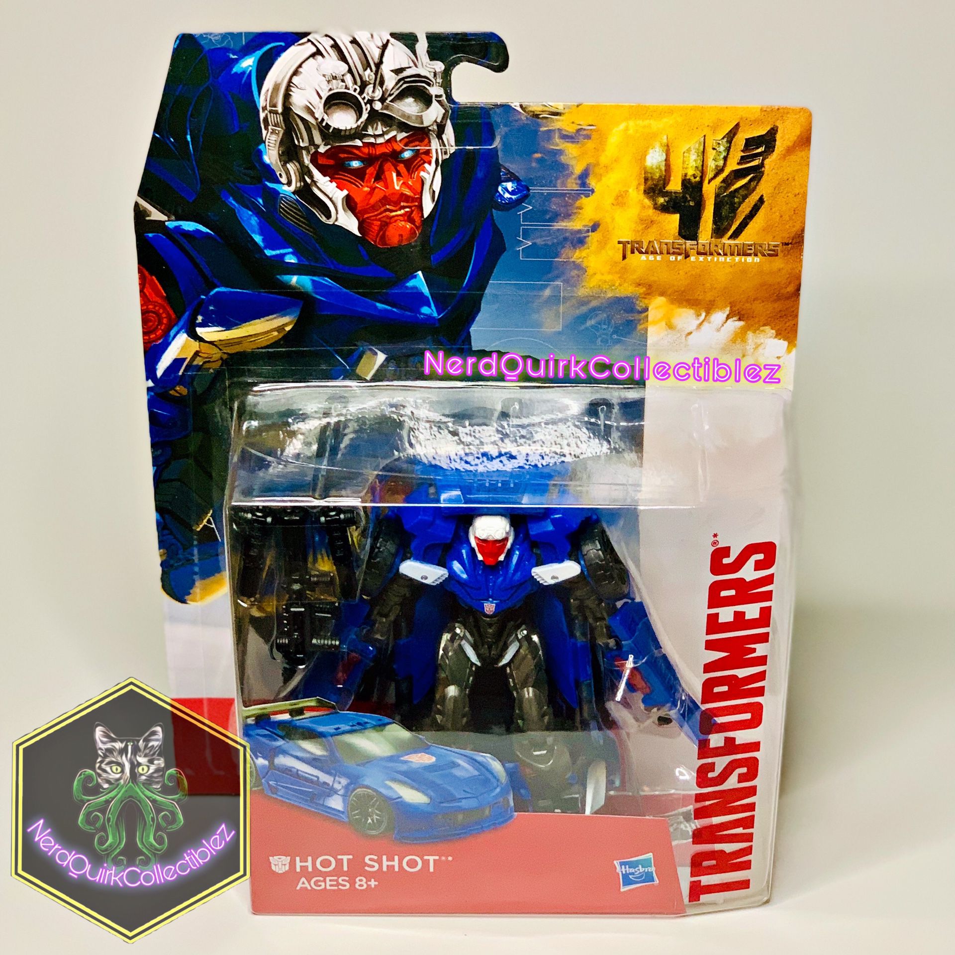Transformers Age of Extinction Deluxe Hot Shot Hasbro >>MIB<< *SEALED NEW*