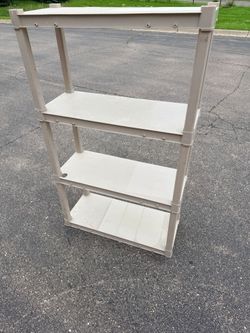 4  shelf  plastic
