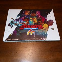 Streets Of Rage 4 Hardcover Art Book