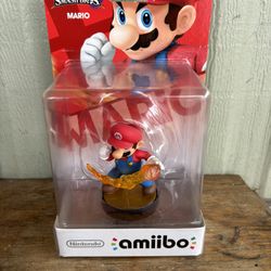 Nintendo Amiibo Super Smash Bros. Series Original Mario Authentic