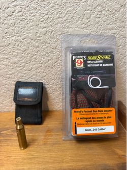 Laser Bore Sight and Cleaning tool