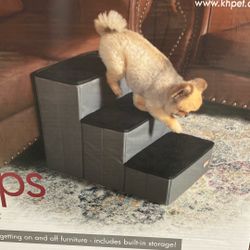 3 Pet Steps With Storage 