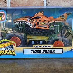 HOT WHEELS RADIO CONTROL TIGER SHARK MONSTER TRUCK