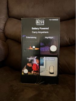 Also cordless rechargeable led lantern!