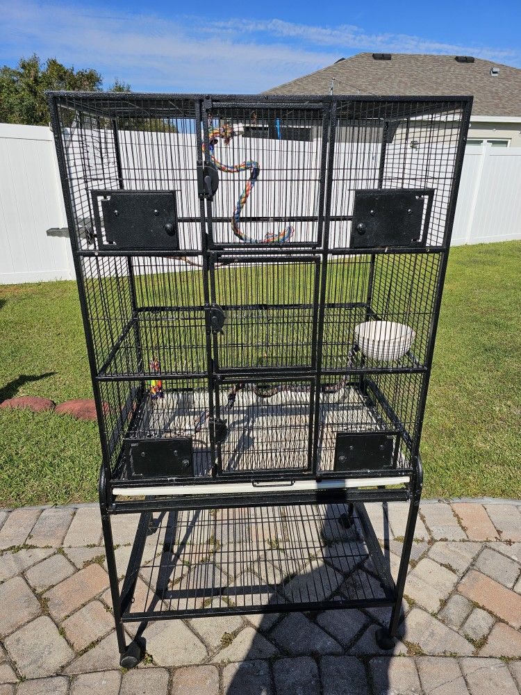 Bird Cage Or Ferret