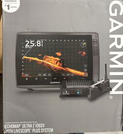 Garmin Echomap Ultra 2 106sv LIVESCOPE PLUS BUNDLE