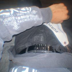 Amiri Leather Core Logo Belt