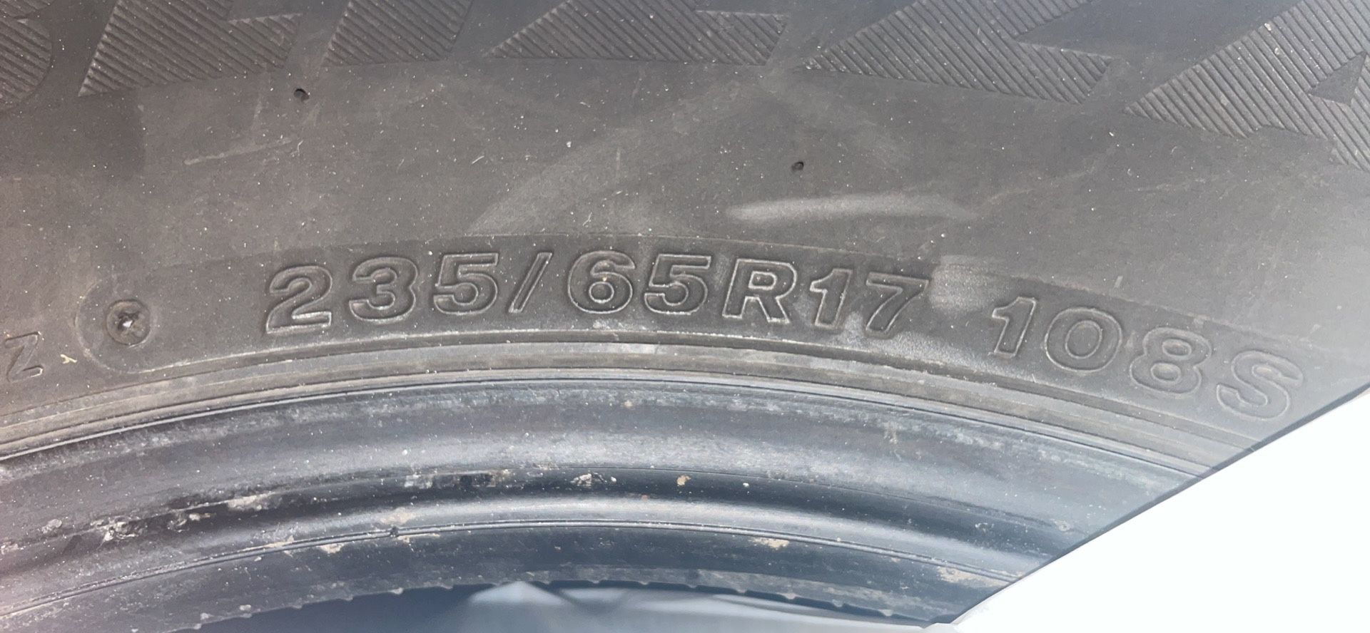 Brand New Snow Tires 235/65/17