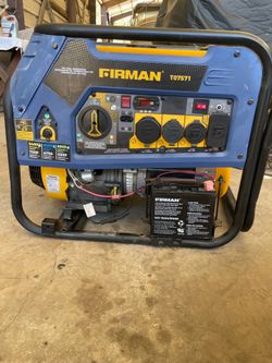 Firman T07571 Tri-Fuel Portable FIRMAN Generator