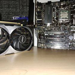 Gaming Computer PC Parts NVIDIA 4070 RYZEN 7 7700