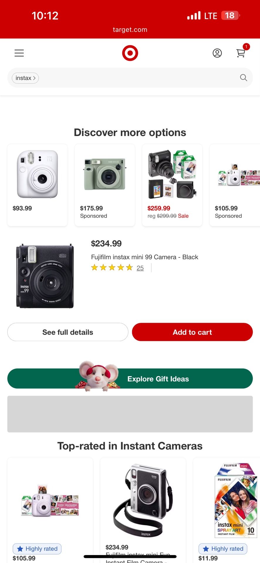 Mini 99 Instant Film Camera