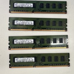 Samsung 2GB DDR3 1333mhz PC3-10600U Desktop RAM M378B5673EH1-CH9