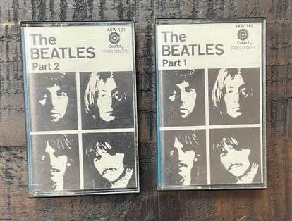 Beatles Music Cassette 2 Tape Sets $10 each