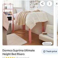 Pink Bed Risers