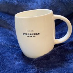 2008 Starbucks Barrel Coffee Mug, 14 oz.