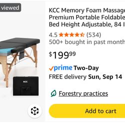 KCC Massage Table