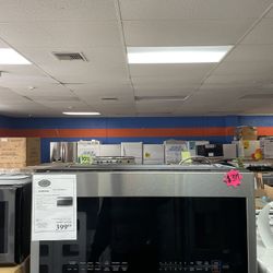 STAINLESS STEEL SAMSUNG MICROWAVE 