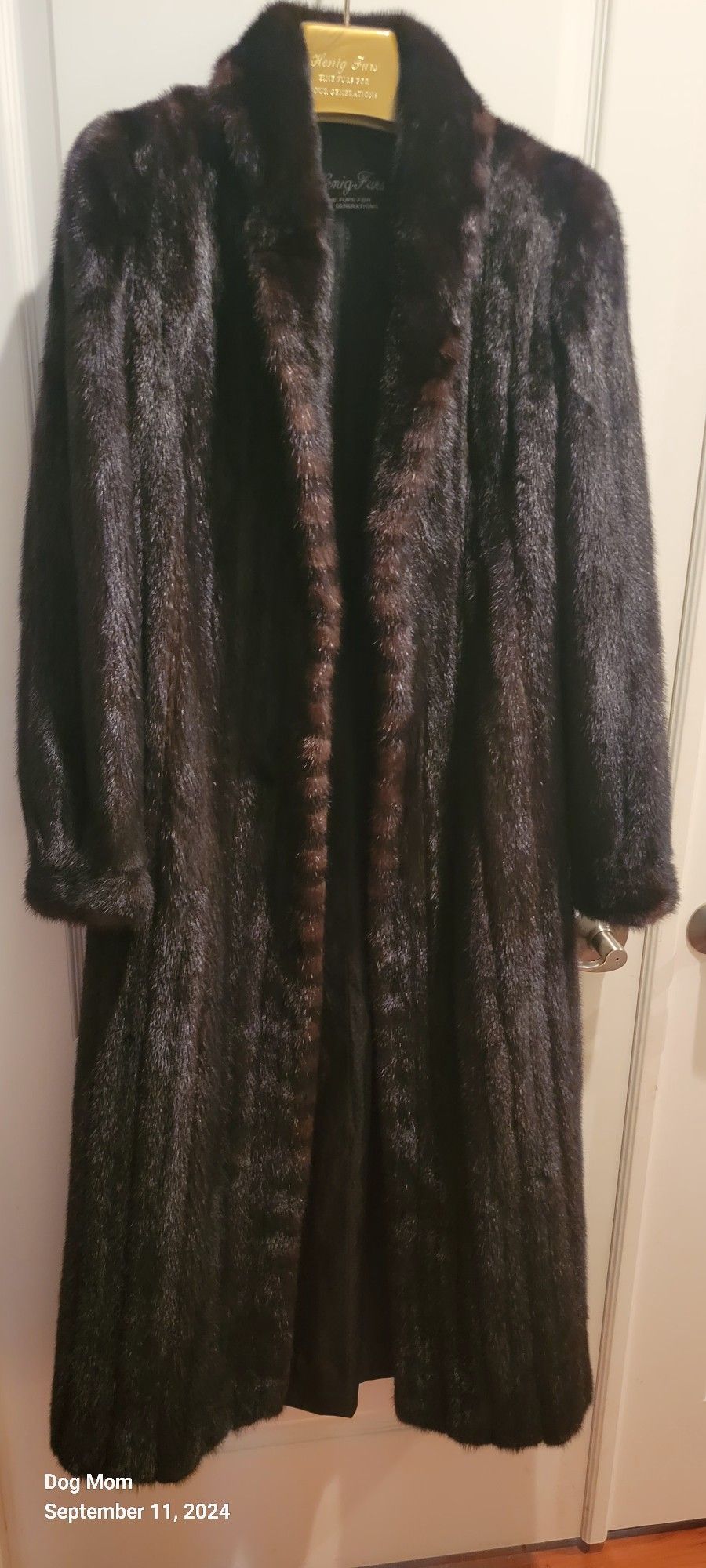 Minx Fur Full Length Coat