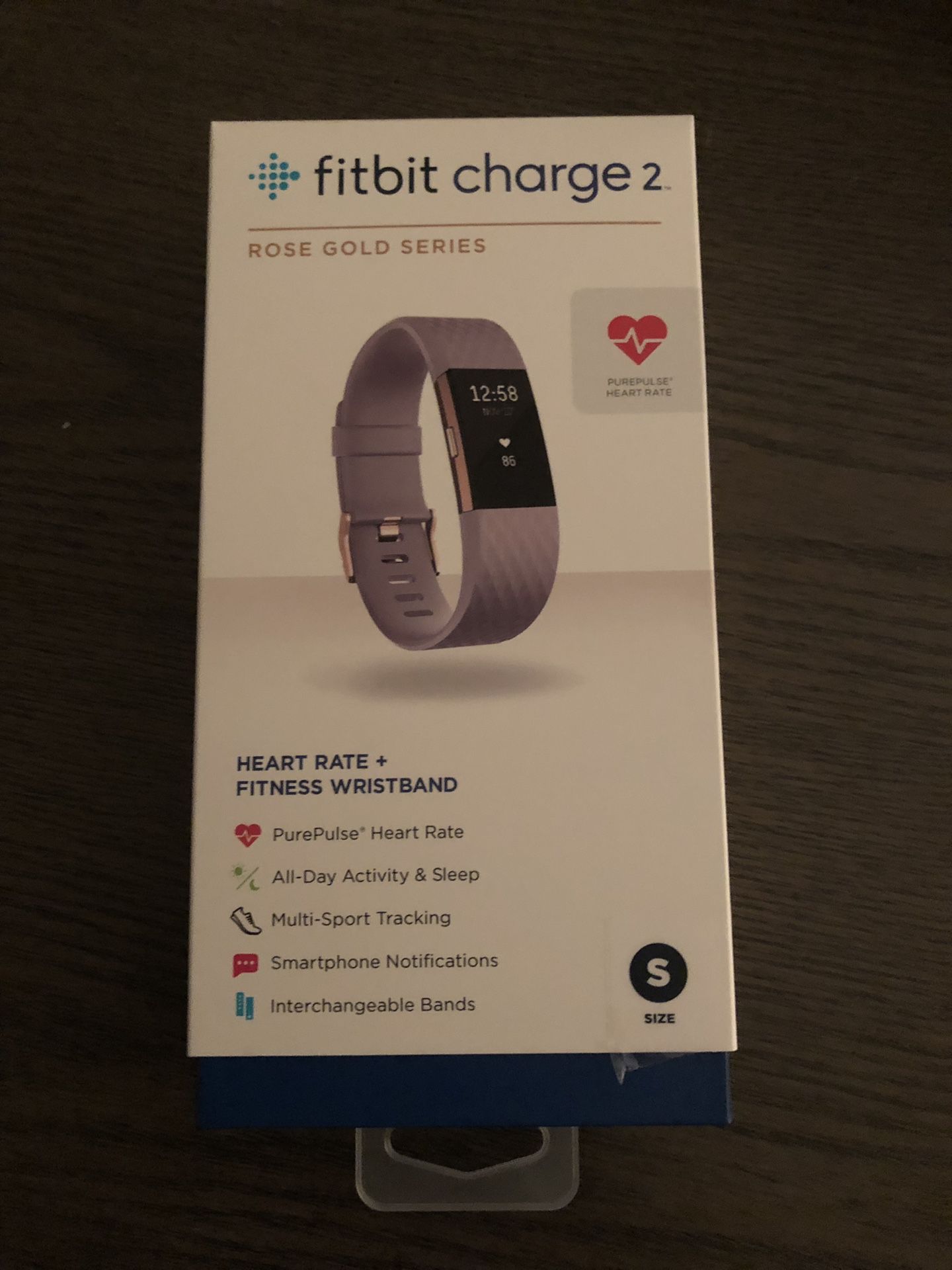 Fitbit charge 2 Rose Gold Series New in box