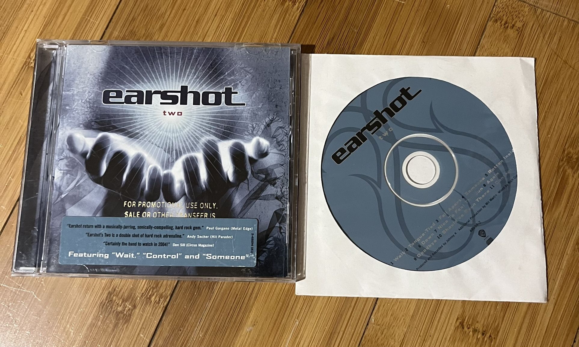 Earshot two $13 each