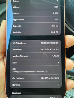 Iphone 17 pro max  orange 256 unlocked