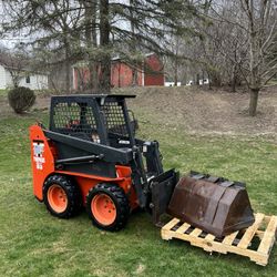 Thomas Diesel Mini Skid Steer Low Hours 