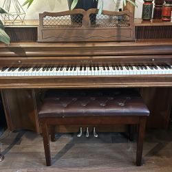 Beautiful Piano W/ Bench 