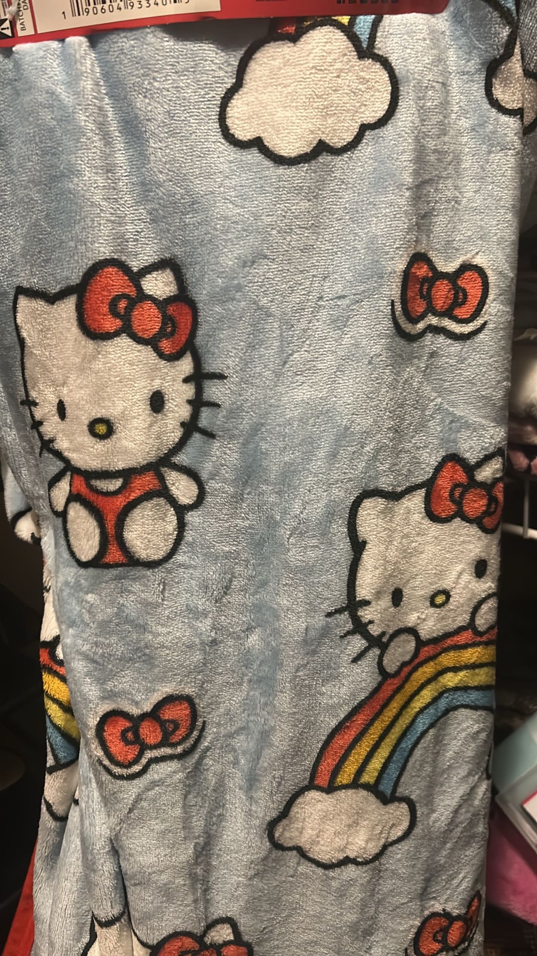 Rainbow Hello Kitty Blanket