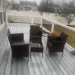 3 Piece Deck Furniture 