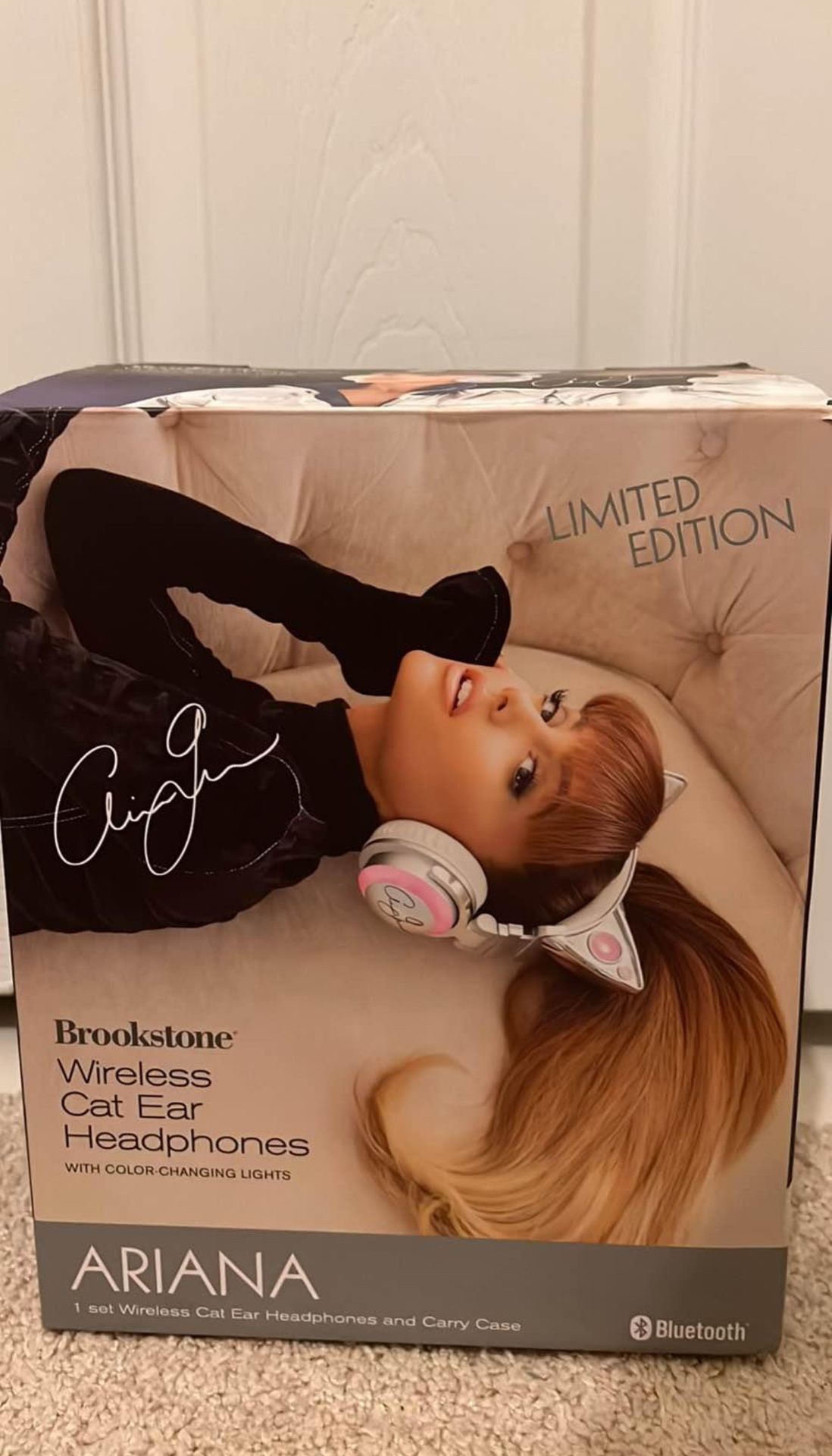 Ariana Grande limited edition cat ear headphones