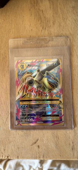 Pokemon TCG M Blastoise EX (Full Art) 102/108 Evolutions NM