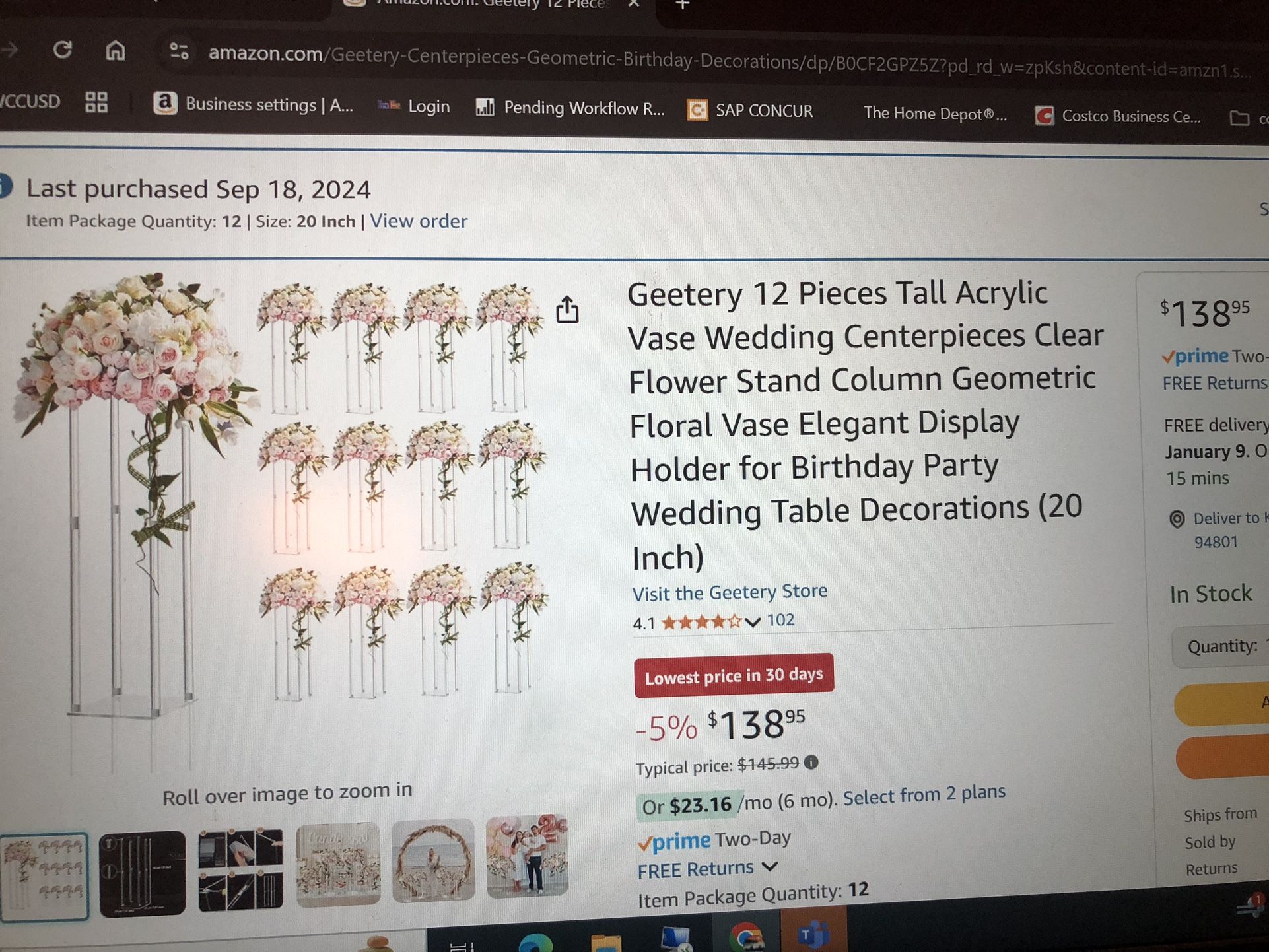 Y’all Acrylic Centerpiece