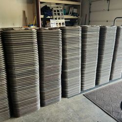 Brown Folding Chairs 