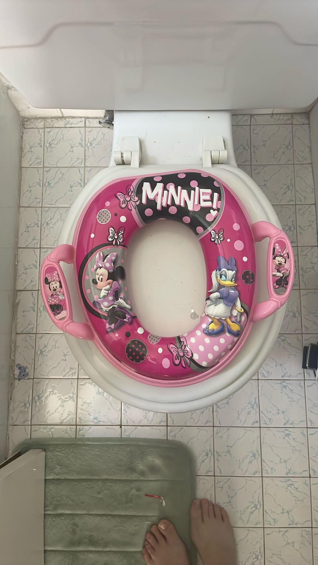 Minni Mouse Toddler Toilet Seat