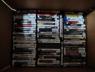 105 MOVIES .. 8 BLUE-RAY / 95 DVD