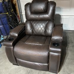 Brown Leather Couches From Ashley’s