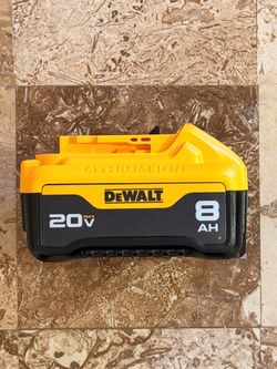 DeWALT 20v 8.0 AH Battery