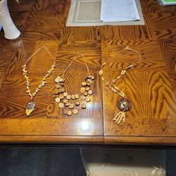 Hand Made Jewelry  $40.00 Ea.