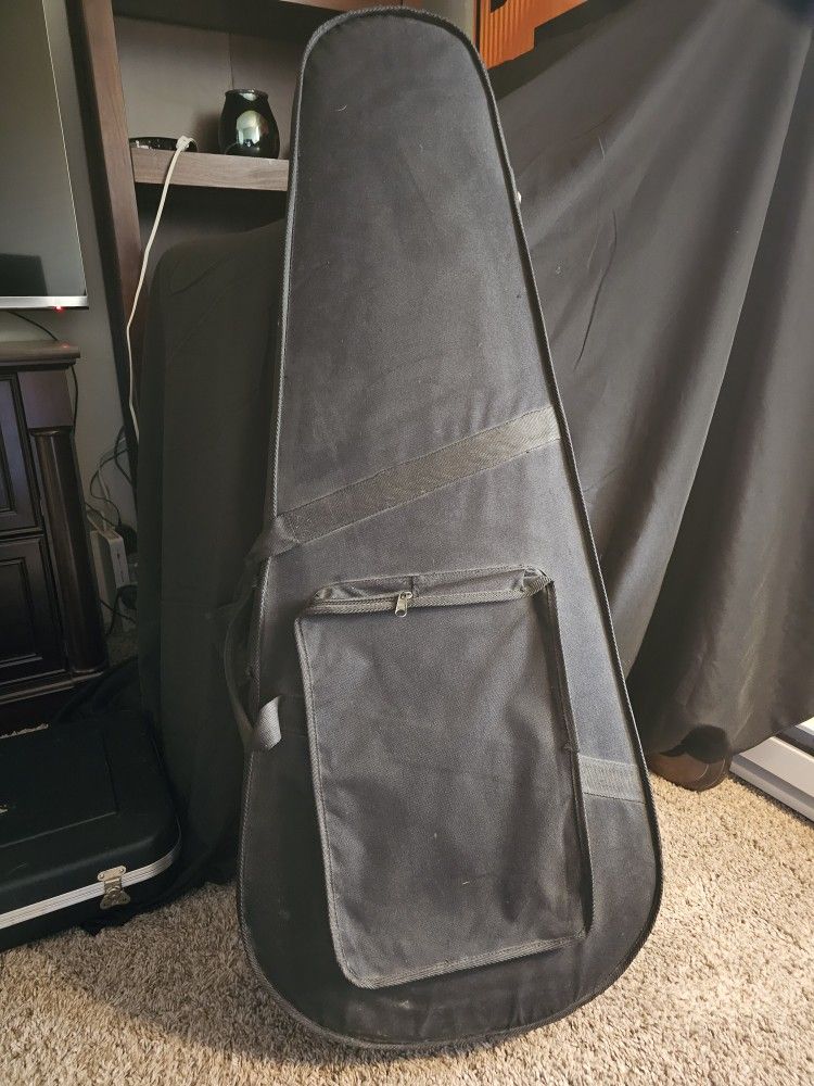 Hard Acoustic Guitar Case Black