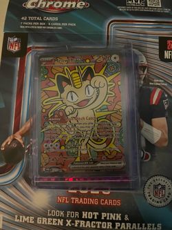 Pokemon x NFL cards