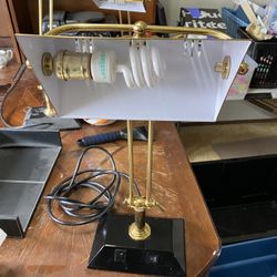 Brass Desk Lamp 