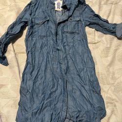 Jean Dress Tunic Dress
