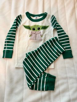 Hanna Andersson Grogu Long John Pajamas -Like New