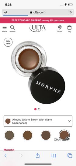 Morphe almond eyebrow cream