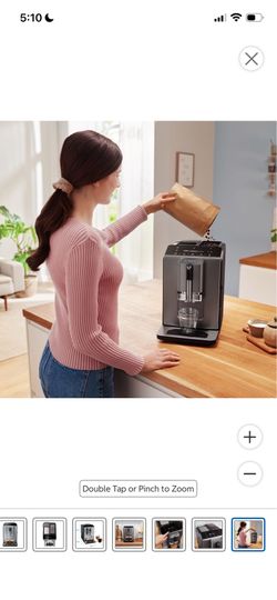 Bosch 300 Series Fully Automatic Espresso and Coffee Machine, Dark Silver