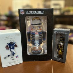 3 San Diego/Los Angeles Chargers Christmas items